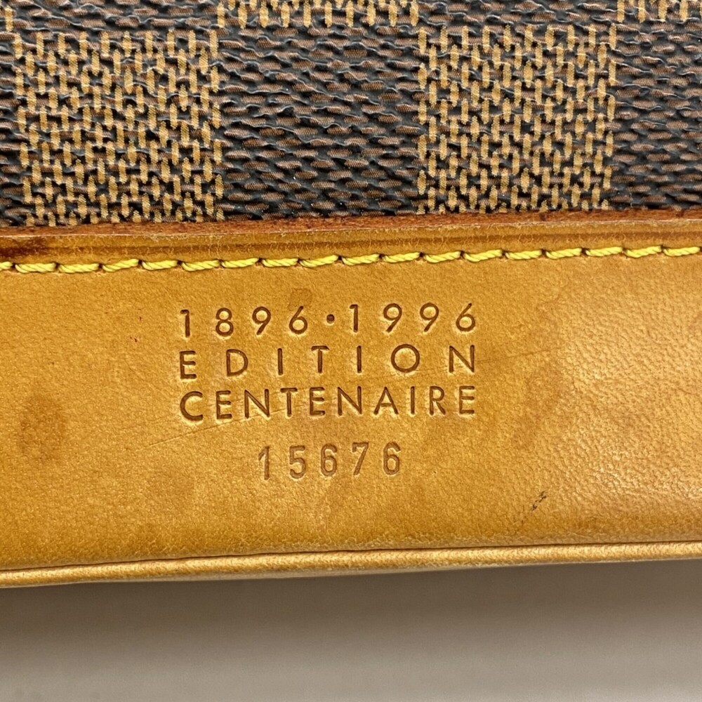 LOUIS VUITTON Authentic Brown Damier Backpack - Picture 12 of 14